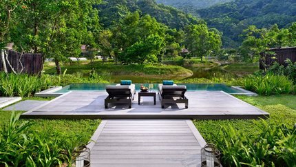 Khung cảnh thiên nhiên trong xanh tại Lagoon Pool Villa