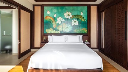 Không gian phòng One-Bedroom Seaview Hill Pool Villa