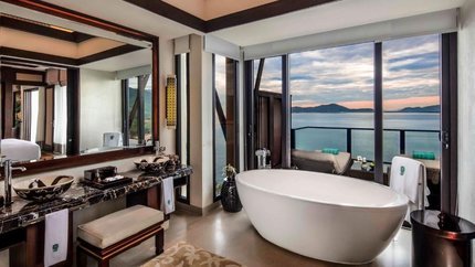 Phòng vệ sinh Two-Bedroom Seaview Hill Pool Villa