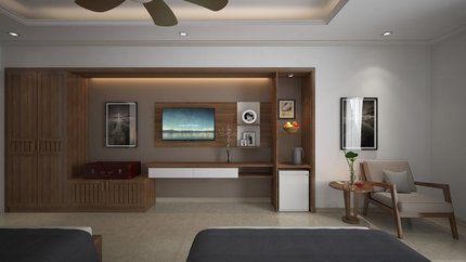 Căn phòng rộng rãi