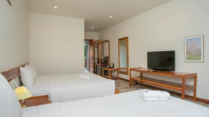 Phòng đầy đủ tiện nghi, đạt chuẩn 3*