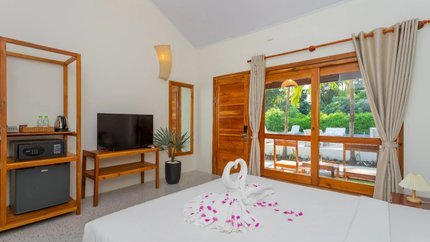 View siêu đỉnh hướng ra vườn