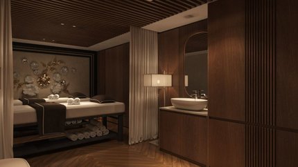 Góc khác trong khu Spa