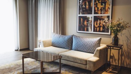Phòng khách của Junior Grand Suite