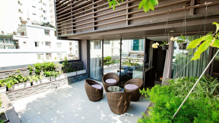 Ban Công Phòng President Suite