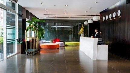 Sảnh lễ tân trực tiếp, nhanh chóng