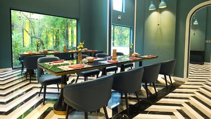 Nhà hàng thiết kế sang trọng