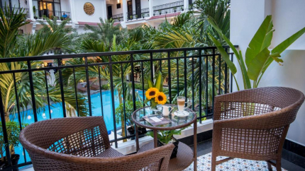 Ban công phòng Suite