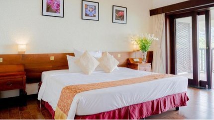 Phòng với 1 giường King rộng rãi