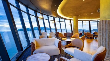 Quán có view biển tuyệt đẹp