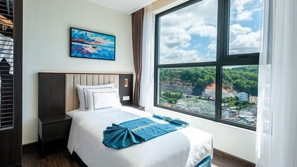 Phòng có tầm nhìn hướng thành phố