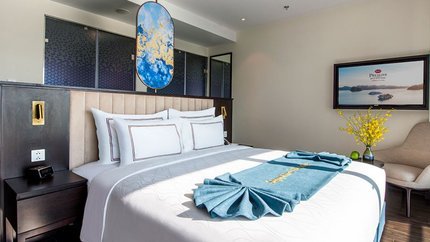 Phòng được bài trí ngăn nắp