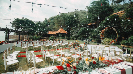 Khu Vực Tiệc Ngoài Trời Bình An Village Resort Vũng Tàu