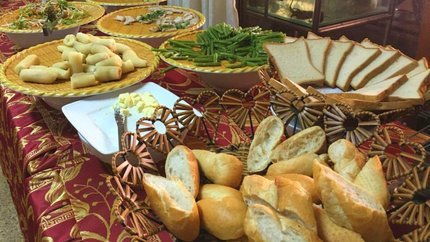 Quầy Buffet Tại Nhà Hàng