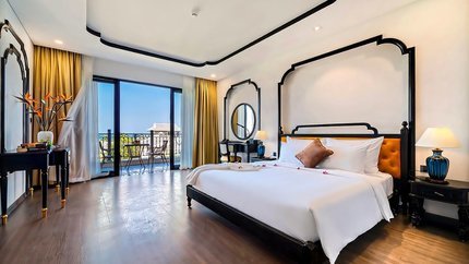 Deluxe Room mang hơi hướng cổ điển