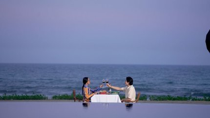 Dịch vụ dừng bữa bên bờ biển