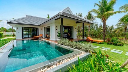 Villa 2 phòng ngủ có bể bơi riêng