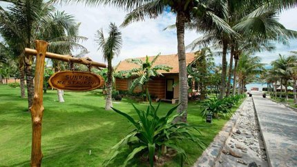 Đường vào Bungalow Garden View