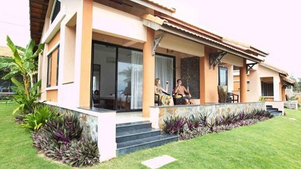 Không gian thư giãn tại Bungalow Garden View