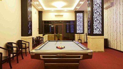 Bàn bida tại resort