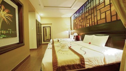 Phòng với thiết kế tối giản