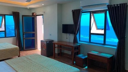 Căn phòng rộng rãi, thoáng mát