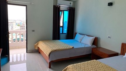 Căn phòng rộng rãi phù hợp cho gia đình