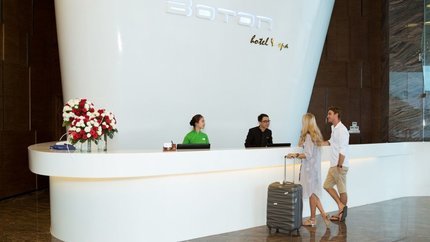 Khu vực check in