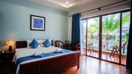 View phòng Deluxe Double/Twin Garden