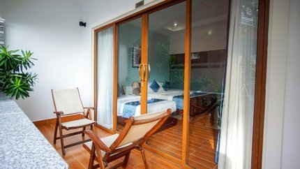 Ban công thư giãn