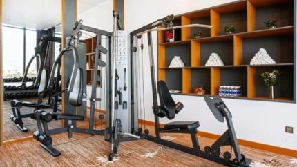 Phòng GYM đầy đủ thiết bị