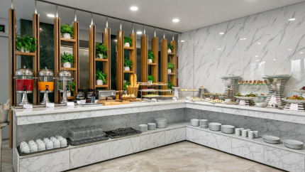 Không gian Buffet tại Calix Hotel Đà Nẵng