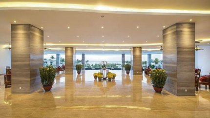 Sảnh chờ rộng lớn