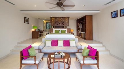 Không gian phòng rộng lớn