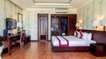 Phòng Deluxe Bungalow Beach Front