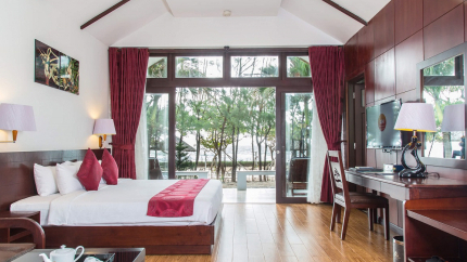 Phòng Deluxe Bungalow Beach Front