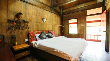 Căn phòng vô cùng mộc mạc