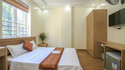 Căn phòng rộng rãi thoáng mát