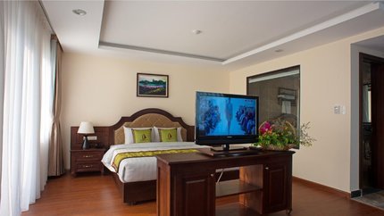 Căn phòng lãng mạn, tiện nghi, hiện đại