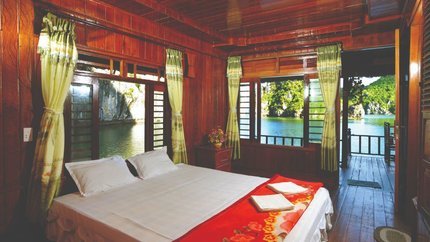 Căn phòng rộng rãi, thoáng mát