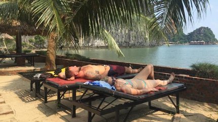 Khu vực thư giãn của khách sạn