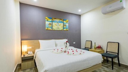 Căn phòng rộng rãi, thoáng mát