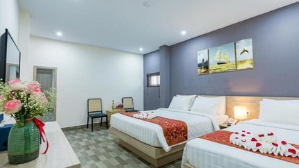 Căn phòng rộng rãi thoáng mát