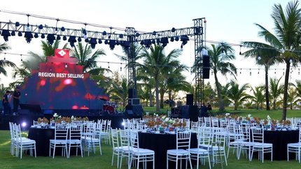 Có thể tổ chức các sự kiện ngoài trời