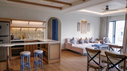 Phòng có đầy đủ các tiện nghi