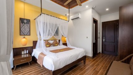 Thiết kế tinh tế của phòng nghỉ Deluxe