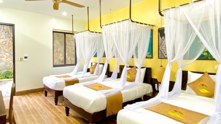 Phòng Superior với 3 giường đơn thoải mái