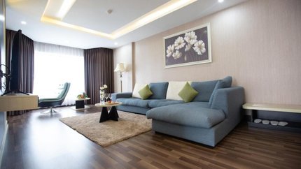 Khu vực phòng khách rộng rãi