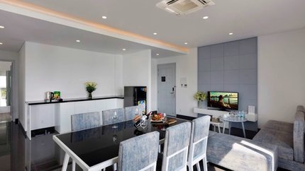 Khu vực phòng khách hiện đại