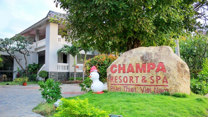 Lối vào Champa Resort & Spa Phan Thiết